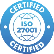 ISO 27001 badge